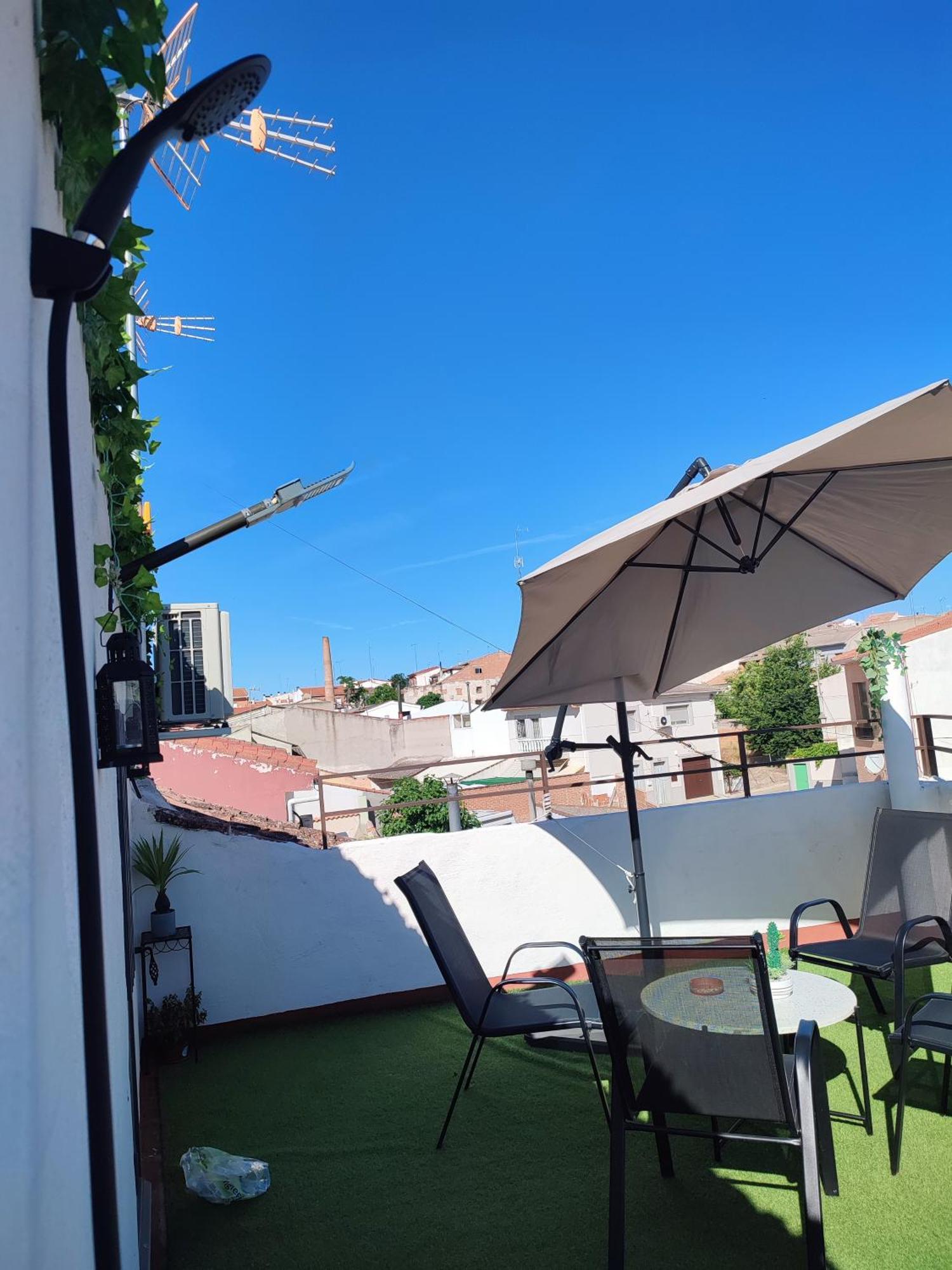 Casa Luzon, Terraza-Solarium Con Ducha Y Salon Rustico Apartman Villarejo de Salvanés Kültér fotó